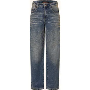 Miss Goodlife Dámské Rovné Džíny S Ozdobnými Kamínky, 24...