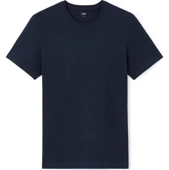 Pánské oblečení Celio Bavlněné tričko Tebase 1100728 Tmavě modrá XXXL