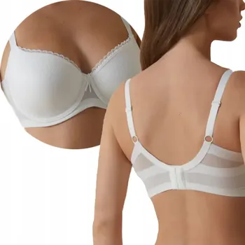 Podprsenka Selene podprsenka s kosticemi, vyztužená, bílá, velikost 90C