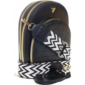 Kabelka Agrafka kabelka psaníčko eko kůže černá