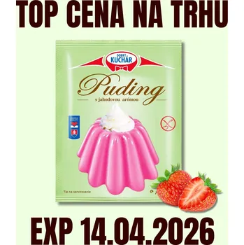 Čokoláda KÁVOVINY Puding jahodový 40 g EXP 14.04.2026