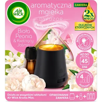 Osvěžovač vzduchu Air Wick Osvěžovač Vzduchu Mgiełka Sada Bílá Pivoňka Kvetoucí Jasmín