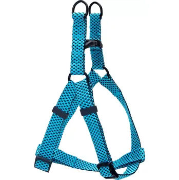 Postroj pro psa S Postroj proplétaný vzor modrý 20 - 40 cm
