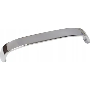 Nábytkové kování Nábytková úchytka klasická stříbrná lesklá 10,5 x 1,2 x 2,1 cm