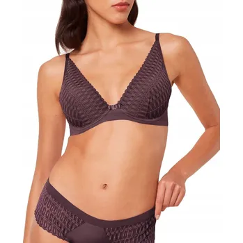 Dámské oblečení Triumph vyztužená podprsenka hnědá velikost 80F