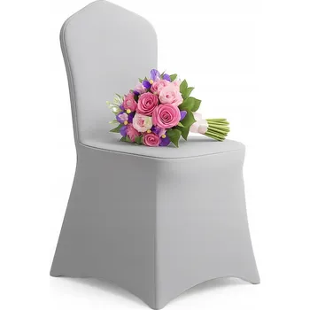 Prostěradlo POVLAK na banketovou židli, elastický, univerzální, silný, Philip ŠEDÝ
