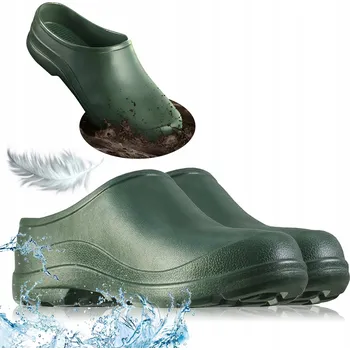 Pracovní obuv Pěnové Pantofle Polské Zahradní boty dámské pánské lehké EVA plné 41