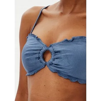 Podprsenka Hunkemoller Dámský vrchní díl bikin HUNKEMÖLLER-301253 BLUE HORIZON Modrá