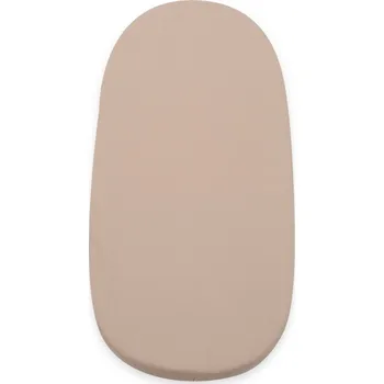 Prostěradlo Bavlněné prostěradlo do kočárku New Baby 35x75cm cappuccino