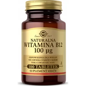 Doplněk stravy Solgar Vitamín B12 100 mcg tablety 100 ks