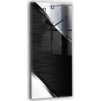 Hodiny Nástěnné hodiny Wallfluent černé 30 cm