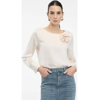 Dámská halenka Světle růžová halenka s aplikací ORSAY Orsay světle modrá | růžová 3500226