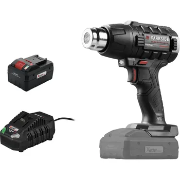 Horkovzdušná pistole PARKSIDE PERFORMANCE® Aku horkovzdušná pistole PPHLGA 20-Li A2, Smart 8 Ah