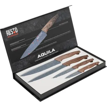 Kuchyňský nůž RESTO 95503 Set nožů 4 kusy (AQUILA)