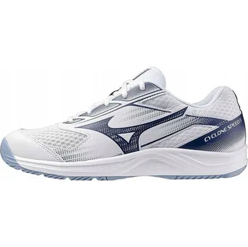 Pánská sálová obuv Pánské sálové boty na squash MIZUNO CYCLONE SPEED 5 WHITE, velikost 45