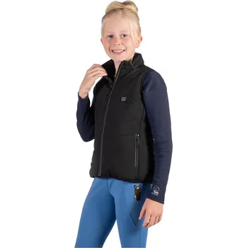 HKM dětská vyhřívaná vesta Cuddle Style (bez baterie) - černá - 176