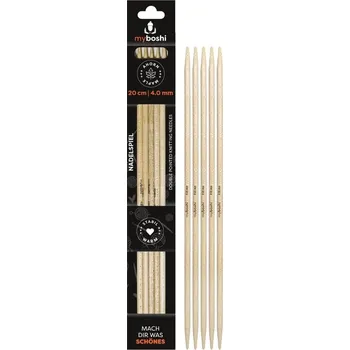 Nástroj na niť a příze Myboshi Dřevěné jehlice č.4