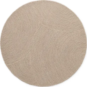 Koberec Hanse Home Kusový koberec Eleni 106221 Hellbeige kruh Rozměry koberců: 200x200 (průměr) kruh