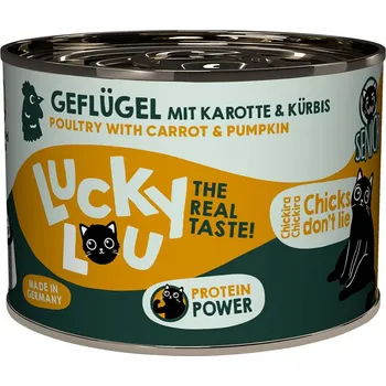 Krmivo pro kočku Lucky Lou Lifestage Senior drůbež 24 × 200 g