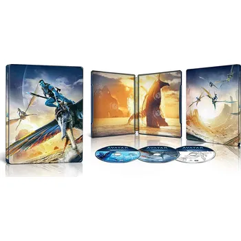 Blu-ray film Avatar: The Way of Water (2022) 4K + BD + BD bonus Steelbook Limit. edice (bez CZ)