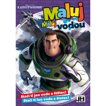 omalovánky Maluj vodou-Rakeťák - Disney, Pixar