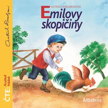 Kniha Emilovy skopičiny (audiokniha pro děti) - Astrid Lindgrenová