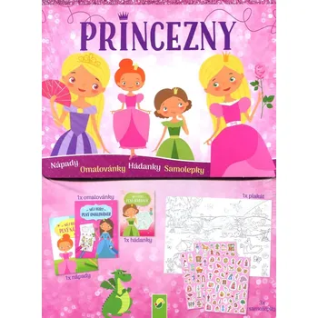 omalovánky Kufřík aktivit-Princezny - kolektiv autorů