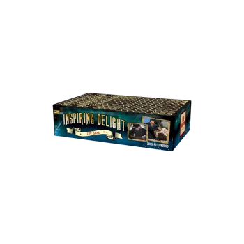 Zábavní pyrotechnika PyroMoravia Ohňostroj INSPIRING DELIGHT - 200- ranná sada ohňostroje pro vlastní odpálení CPB9003