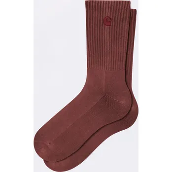 Pánské ponožky Carhartt WIP Hudson Socks Marsala chalk wash