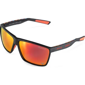 4KAAD SUNSET SPORT, la Vuelta black, red revo mirror Barva: Černá, Velikost: UNI
