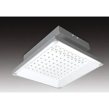 Nouzové osvětlení Nouzové LED svítidlo pro vysoký strop SEC ROTALUX2 Varianta: 230V AC/DC RAL9006, MidPower LED, 4500 lm, šedá, neadresovatelný CBS