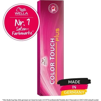 Vlasová kosmetika Wella Professionals - Color Touch Barvy na vlasy 60 ml Černá unisex