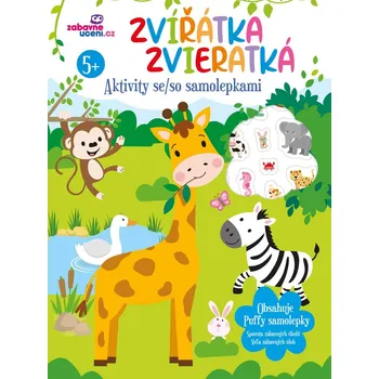omalovánky Aktivity se samolepkami-Zvířátka