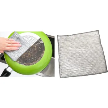 Drátěnka, kuchyňský čistič ala drátěnka 20x20 cm