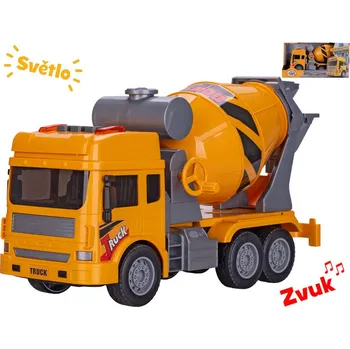 autíčko Auto stavební domíchávač 27 cm se světlem a zvukem