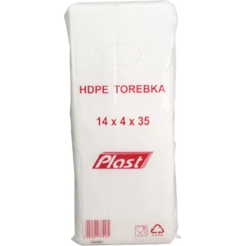 Sáček na potraviny Tašky, HDPE fóliové sáčky 36 x 14 cm – sada 800 ks