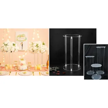 Rám na obraz Akrylový rámeček, květináč na dekorace KRUHOVÝ 80x24x2 cm