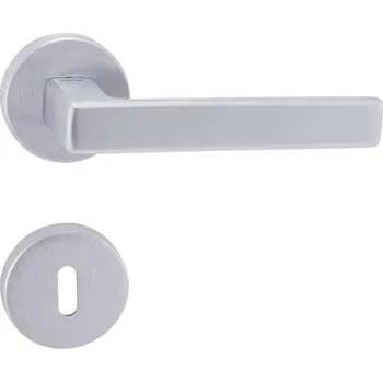 Dveřní kování TI - SONIA - R 3095 rozety BB, klika/klika OCS - Chrom broušený (96)