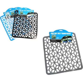 podložka do dřezu Vložka, mřížka do dřezu obdélníková PVC 30x26 cm MIX BAREV