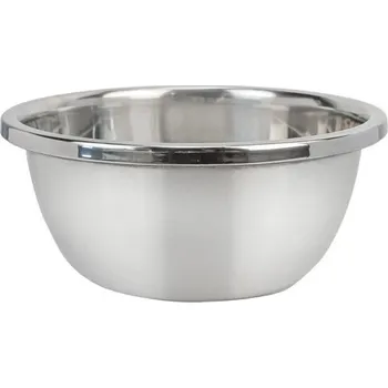 Stříbrná ocelová mísa 28 x 10 cm
