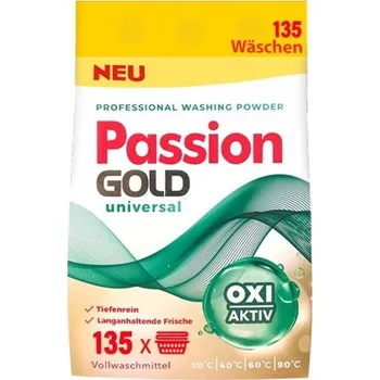 Prací prostředek Passion Gold Prací prášek Univerzální 8,1 kg 135 praní (fólie)