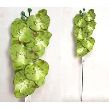 umělá květina Květina STORCZYK výška 65 cm (6 květů 11 cm) ZELENÁ tmavá