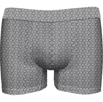 Boxerky Boxerky pro muže s modalem John Frank JFBUCWB606 lock velikost L-50/52