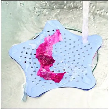 Kuchyňský dřez Mřížka do dřezu zabraňující ucpávání odtoku MODRÁ 14,5 cm