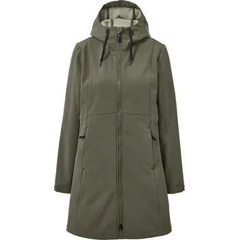Dámský kabát 667259 - Tchibo - Softshellový kabát - pro ženy - vel. 40 - barva: zelená