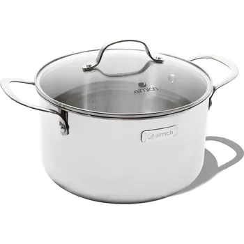 Hrnec Elmich Třívrstvý nerezový hrnec na indukci Trimax 24 cm (6 l)