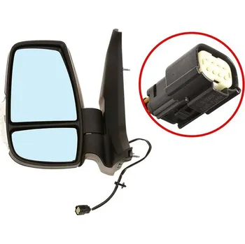 Auto zrcátko ACI zrcátko pro FORD Transit 14- s bílým blikačem (pro WY5W žárovku) krátké rameno L