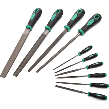 Dláto Sada pilníků 10 ks, malé i velké - Mannesmann (TrueTech)