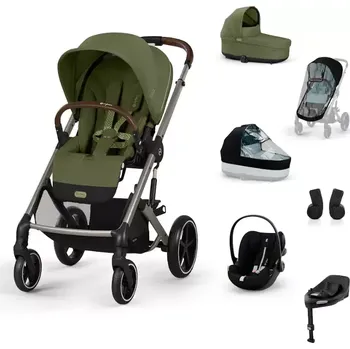 CDATA[Podrobnosti o produktu 70000634 Cenově atraktivní balíček Nabízíme set obsahující kočárek BALIOS S LUX, hlubokou…
v 4 obchodech
![Přeprava dětí CYBEX Balios Set XL Moss Green