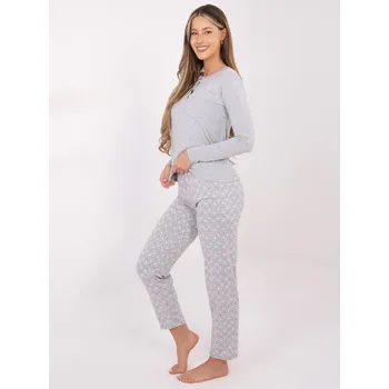 Dámské pyžamo Pyžamo DU PI FP 002.87 šedé XL